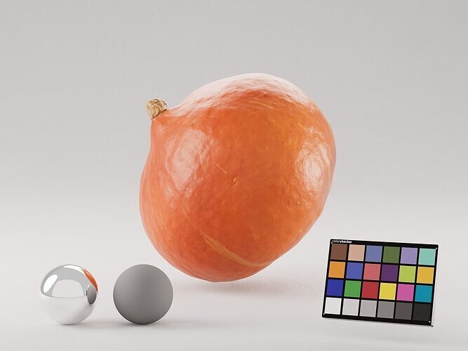 Pumpkin 3D model 5