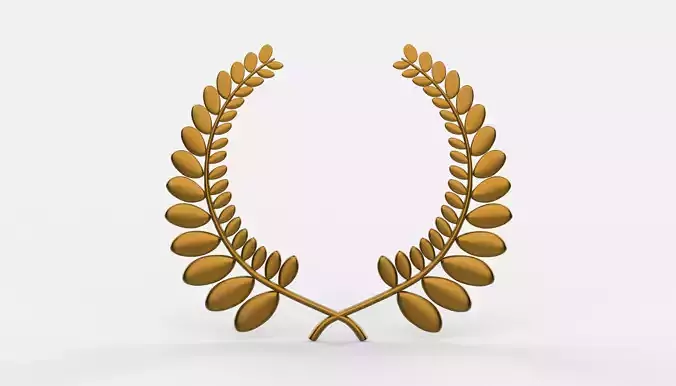 laurel wreath 3D model