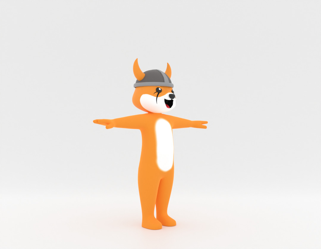 Floki 3D Character 3D model_1