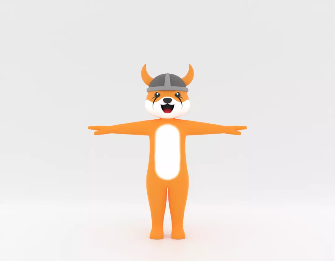 Floki 3D Character 3D model_0