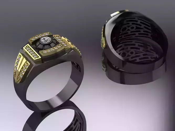 Jewelry Mens Ring Gold