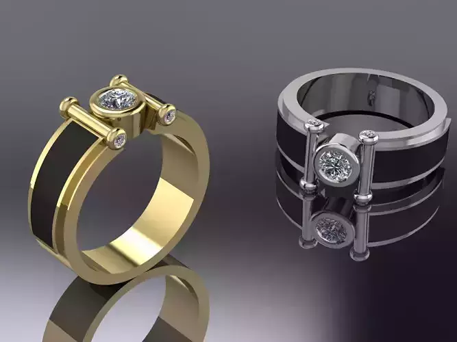 Jewelry Mens Ring Gold