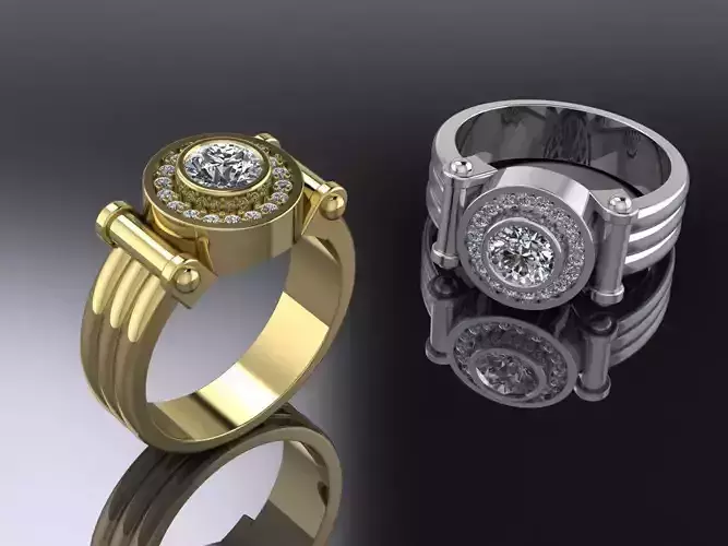 Jewelry Mens Ring Gold