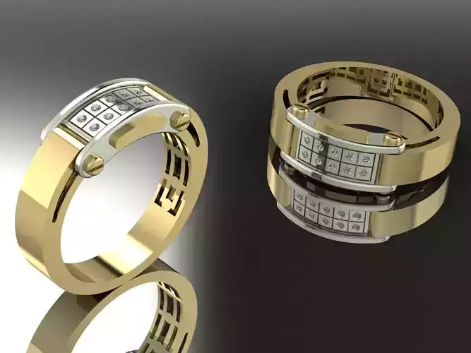 Jewelry Mens Ring Gold