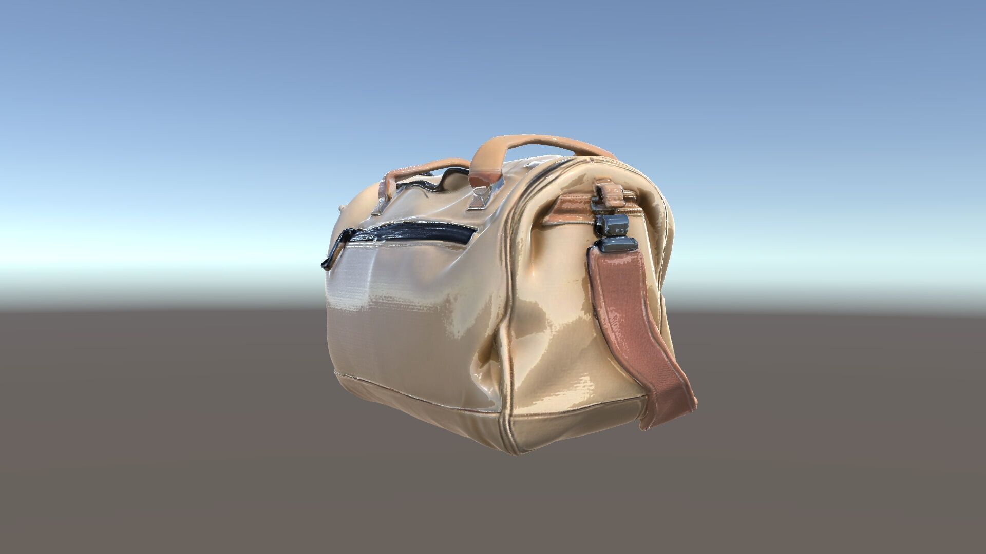 Travel Duffel Bag D Model Pack Low-poly 3D model_5