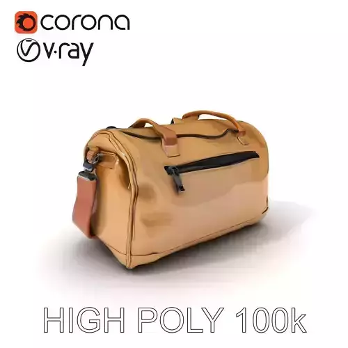 Travel Duffel Bag D Model Pack