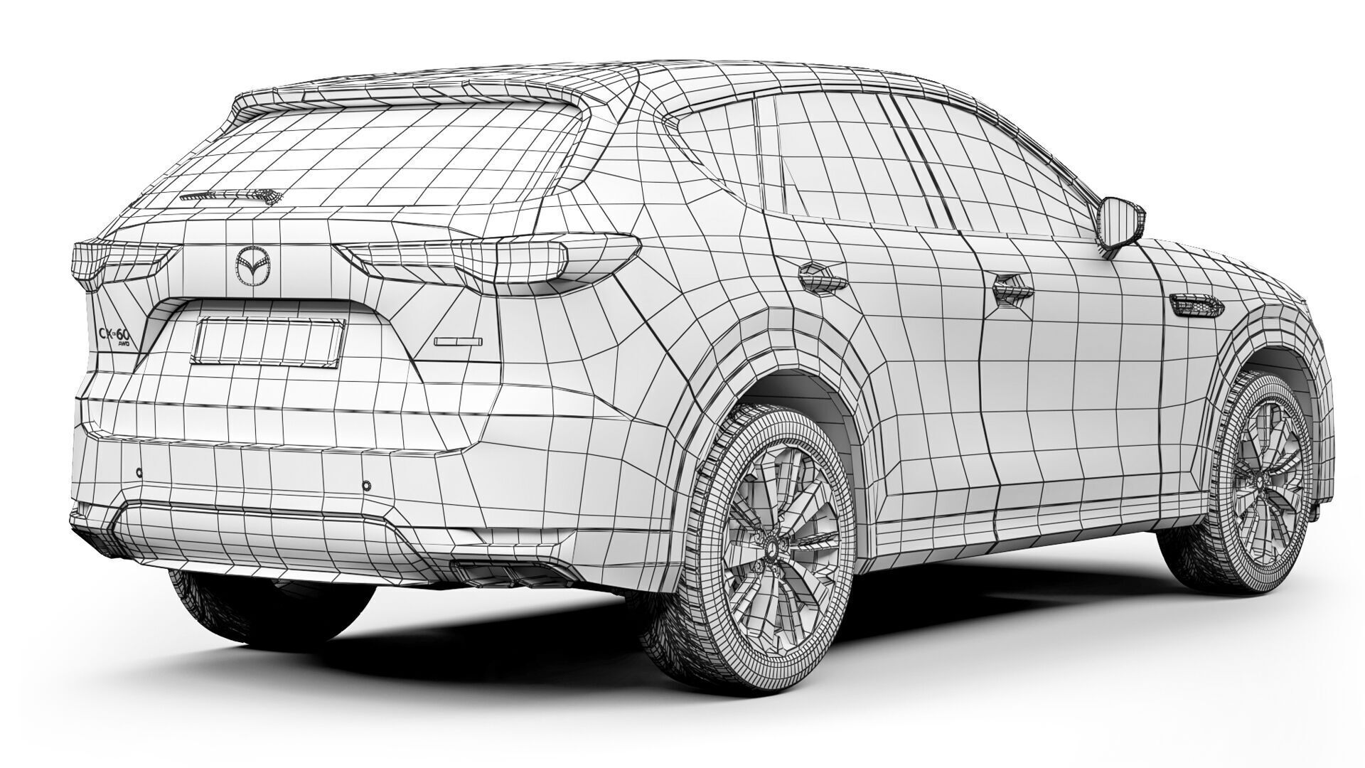 Mazda CX-60 Premium-Line 2022 3D model_9