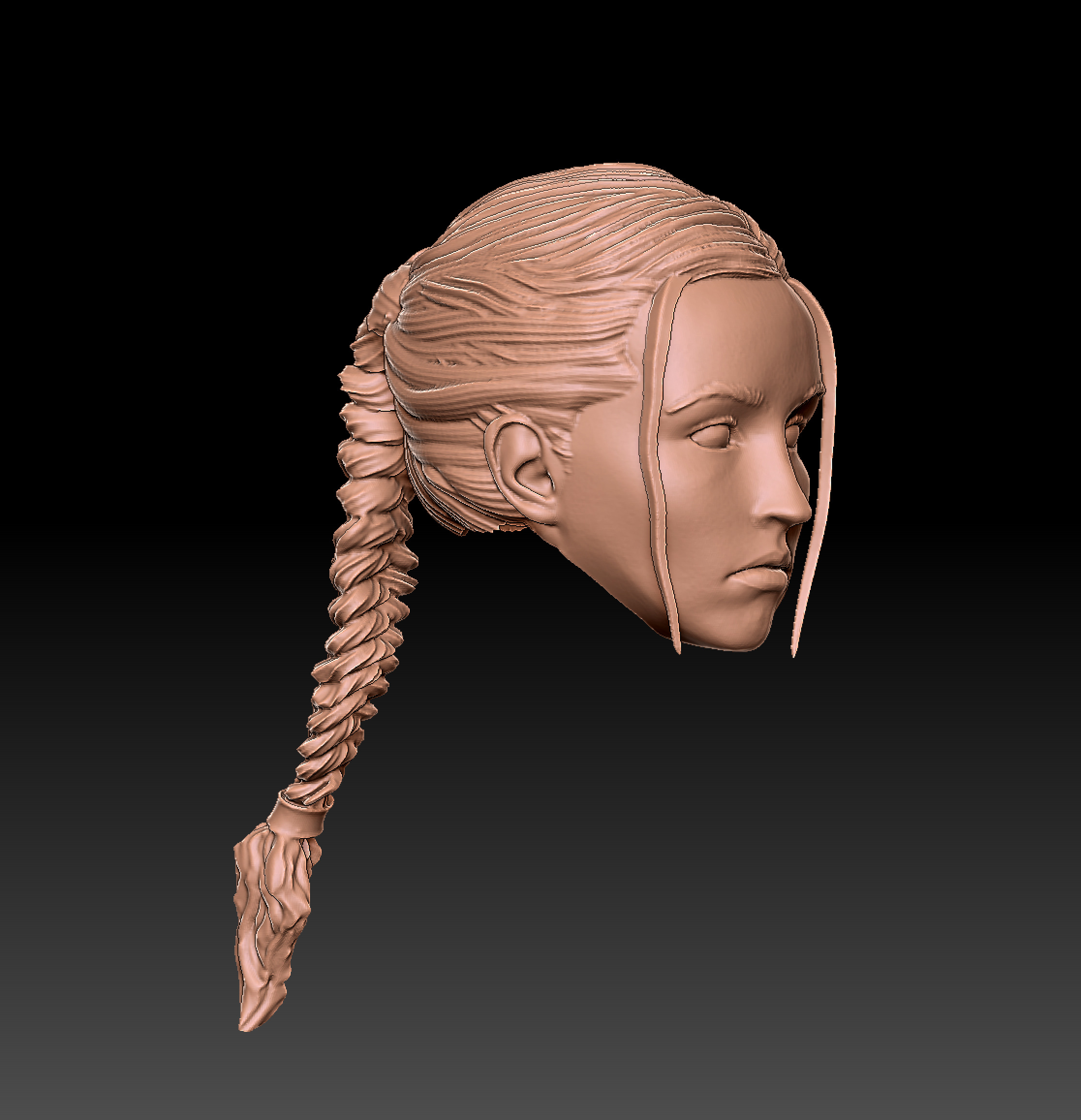 HBO Abby 3D print model_2