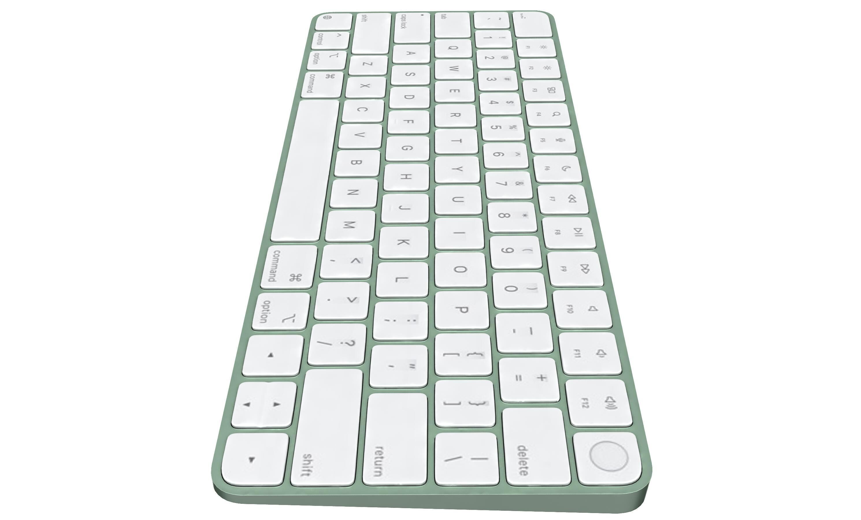 Apple iMac M4 Chip 2024 Green 3D model_19