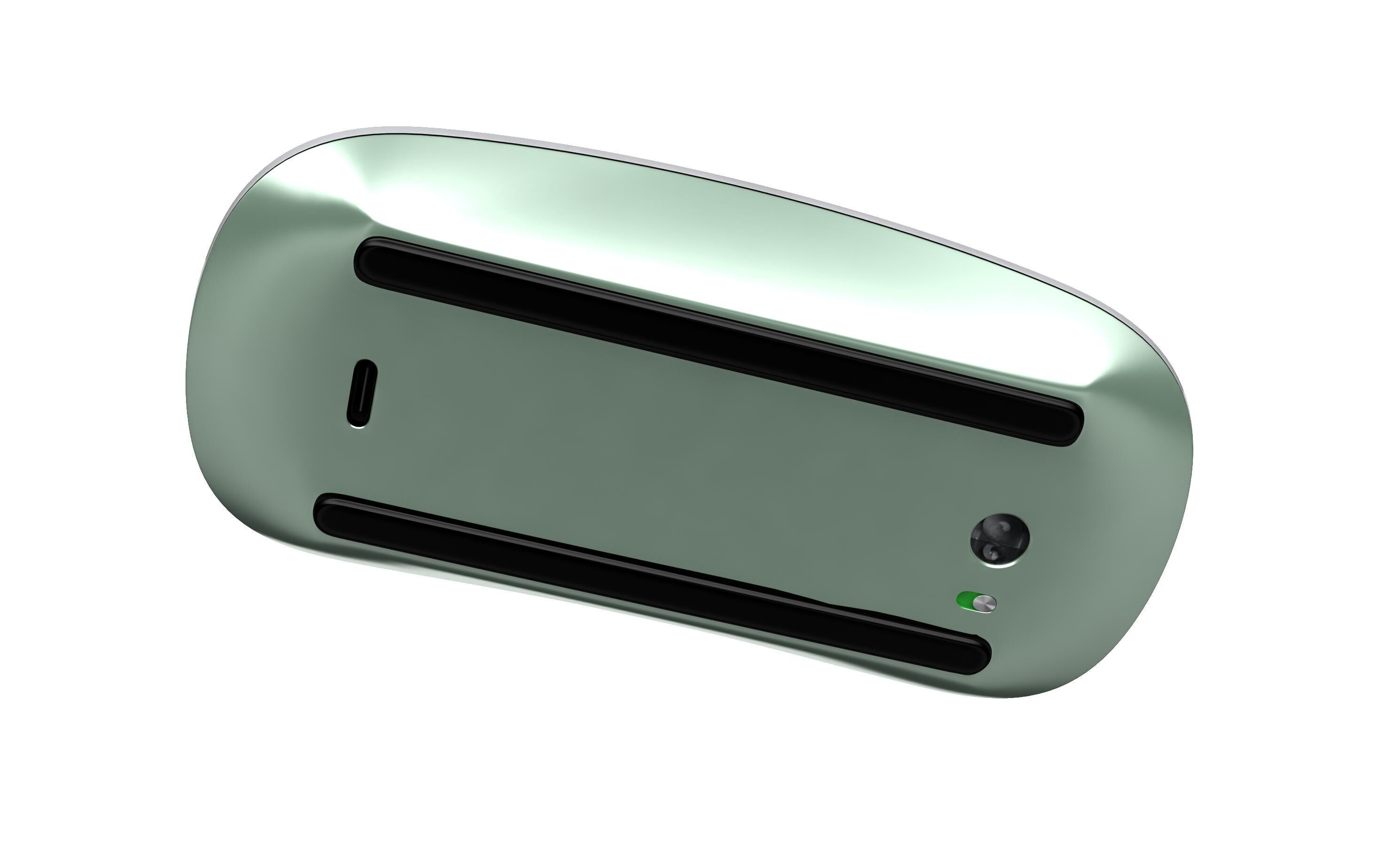 Apple iMac M4 Chip 2024 Green 3D model_21