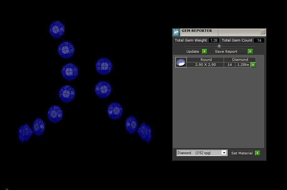 Jewelry Ring Gold 3D print model_4