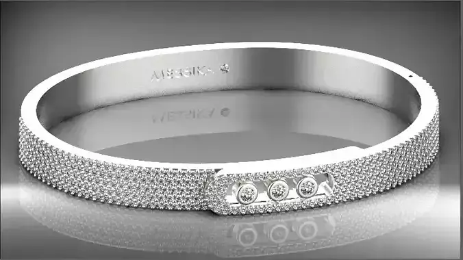 messika bracelet 3D print model