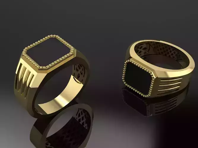 Jewelry Mens Ring Gold
