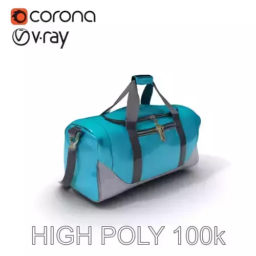 Sports Duffel Bag D Model Pack