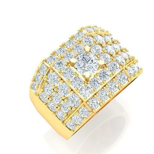 Ring For Men STL Ready For Print 1MR098 3D model