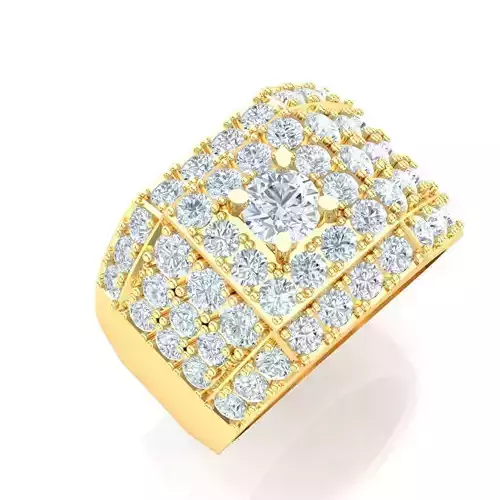 Ring For Men STL Ready For Print 1MR098