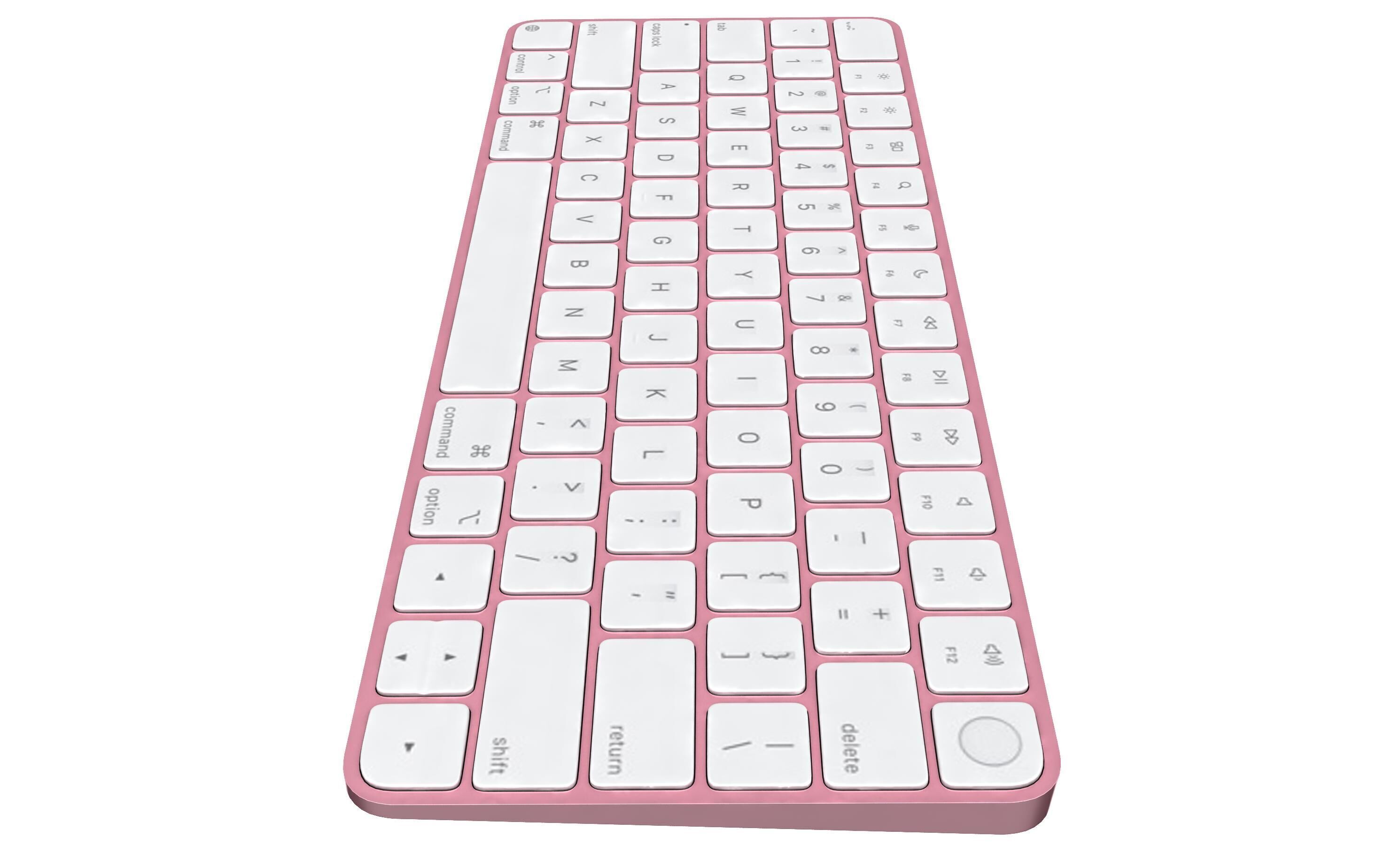 Apple iMac M4 Chip 2024 Pink 3D model_19