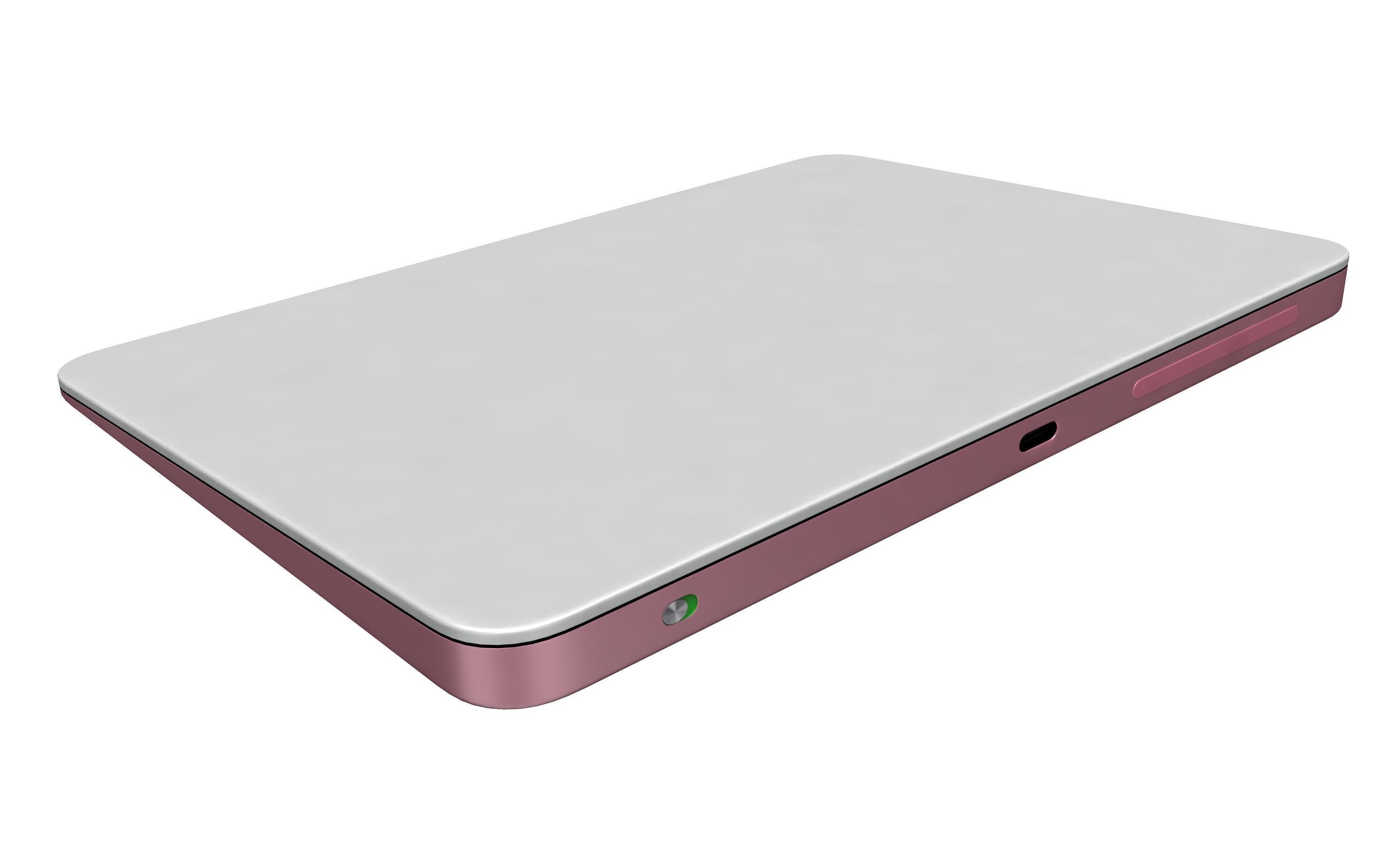 Apple iMac M4 Chip 2024 Pink 3D model_24