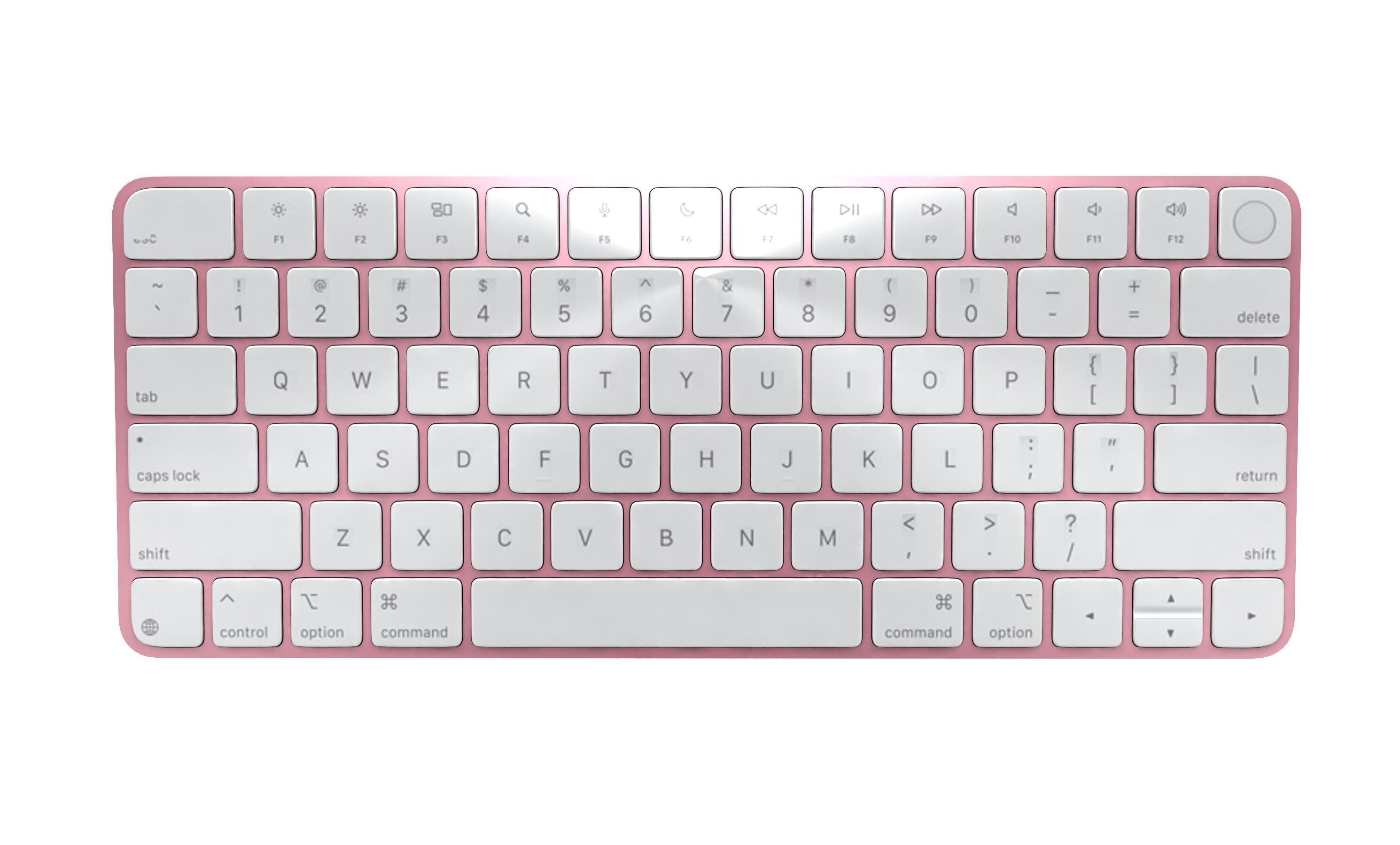 Apple iMac M4 Chip 2024 Pink 3D model_16