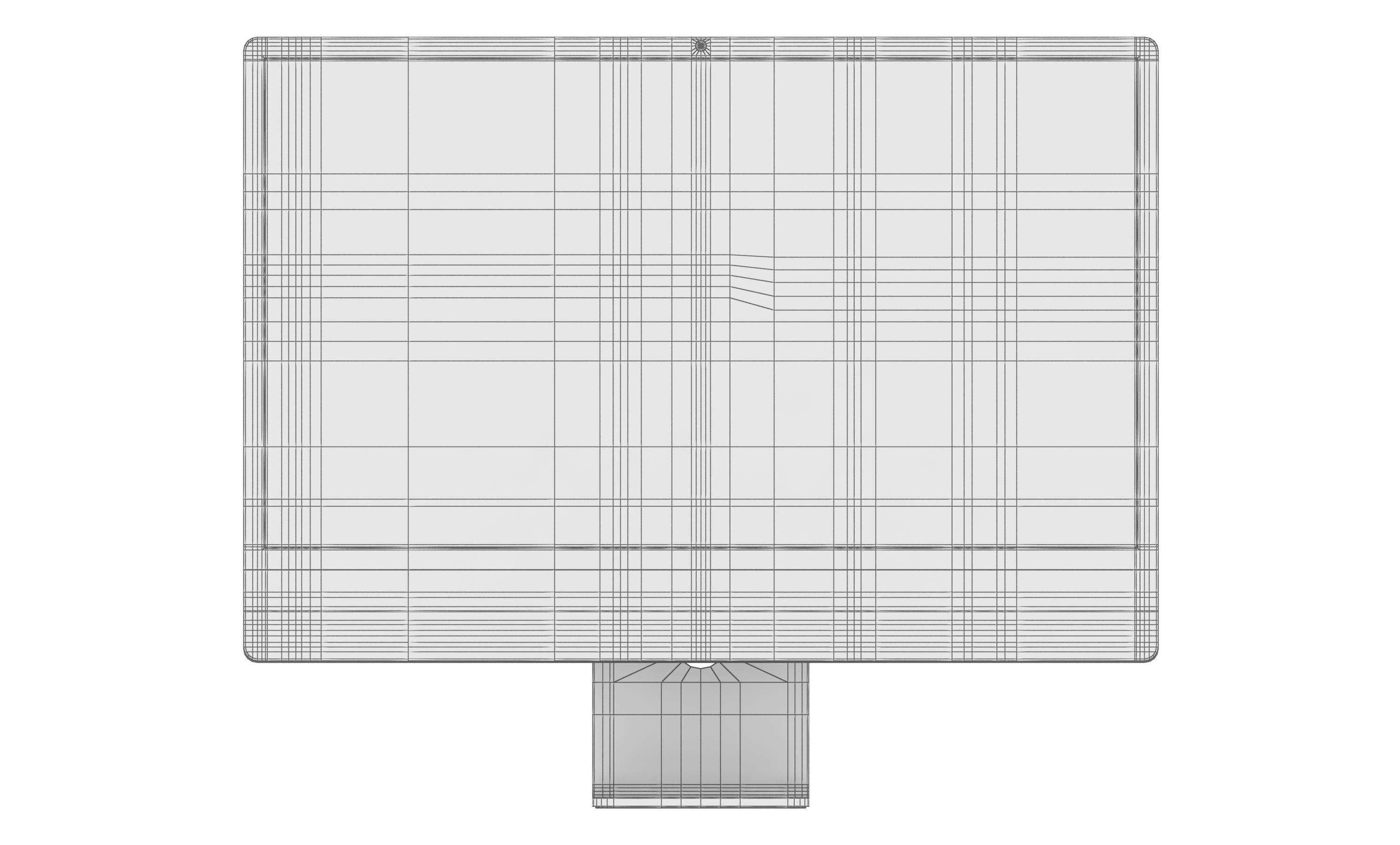 Apple iMac M4 Chip 2024 Pink 3D model_25