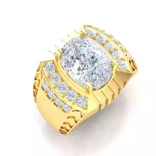 Ring For Men STL Ready For Print 1MR094