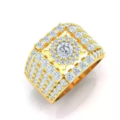 Ring For Men STL Ready For Print 1MR093