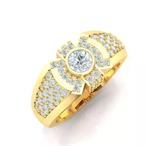 Ring For Men STL Ready For Print 1MR092