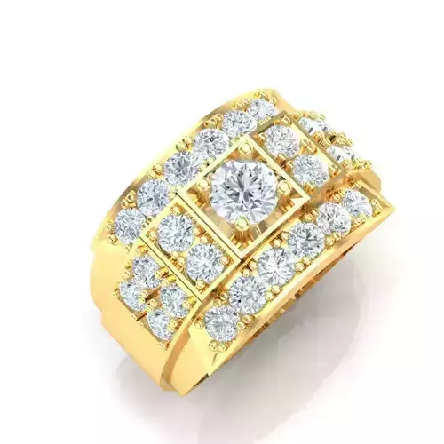 Ring For Men STL Ready For Print 1MR091