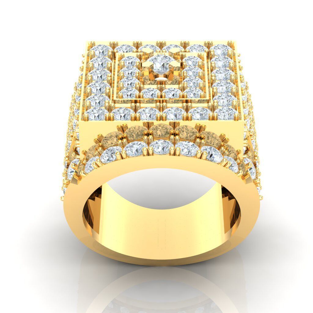 Ring For Men STL Ready For Print 1MR088 3D model_5