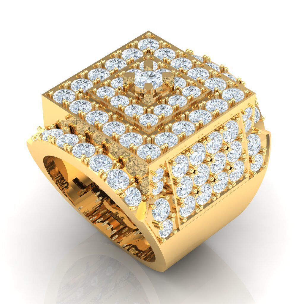 Ring For Men STL Ready For Print 1MR088 3D model_6