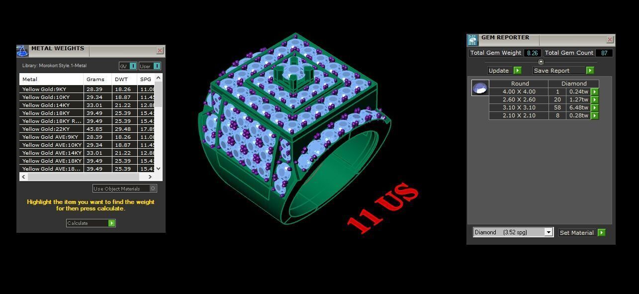 Ring For Men STL Ready For Print 1MR088 3D model_2