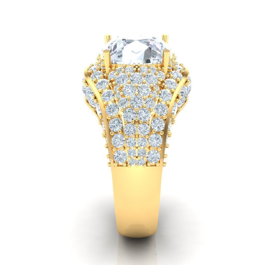 Ring For Men STL Ready For Print 1MR083 3D model_1