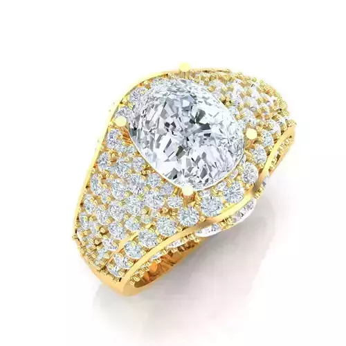 Ring For Men STL Ready For Print 1MR083