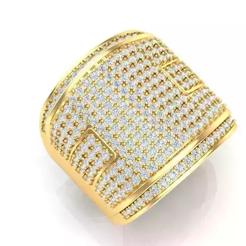 Ring For Men STL Ready For Print 1MR081