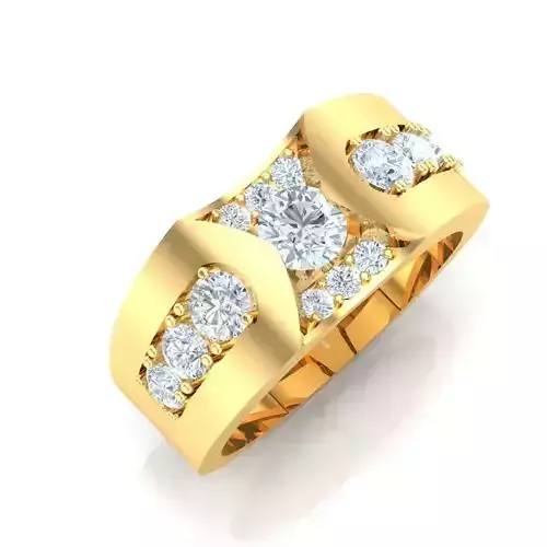 Ring For Men STL Ready For Print 1MR080