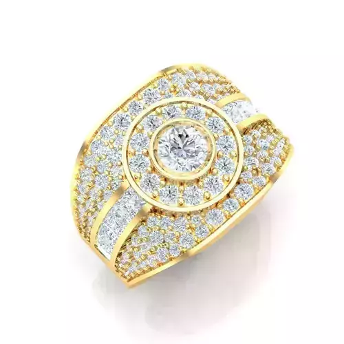 Ring For Men STL Ready For Print 1MR078