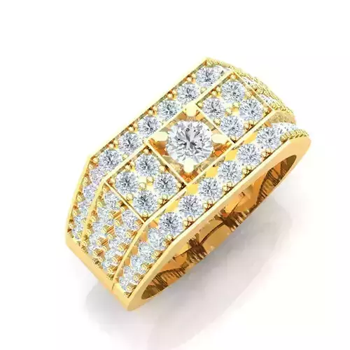 Ring For Men STL Ready For Print 1MR073