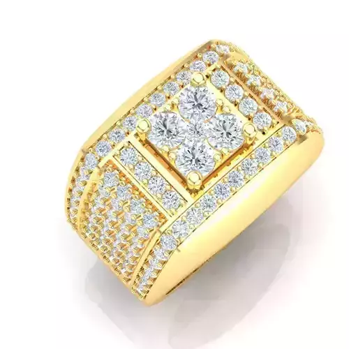 Ring For Men STL Ready For Print 1MR072