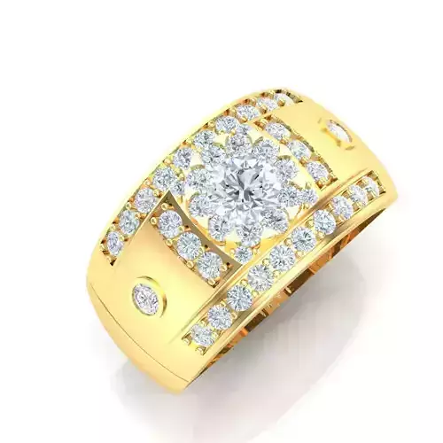 Ring For Men STL Ready For Print 1MR070