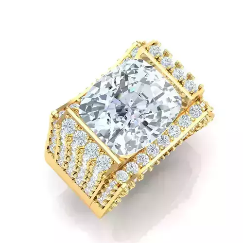 Ring For Men STL Ready For Print 1MR068