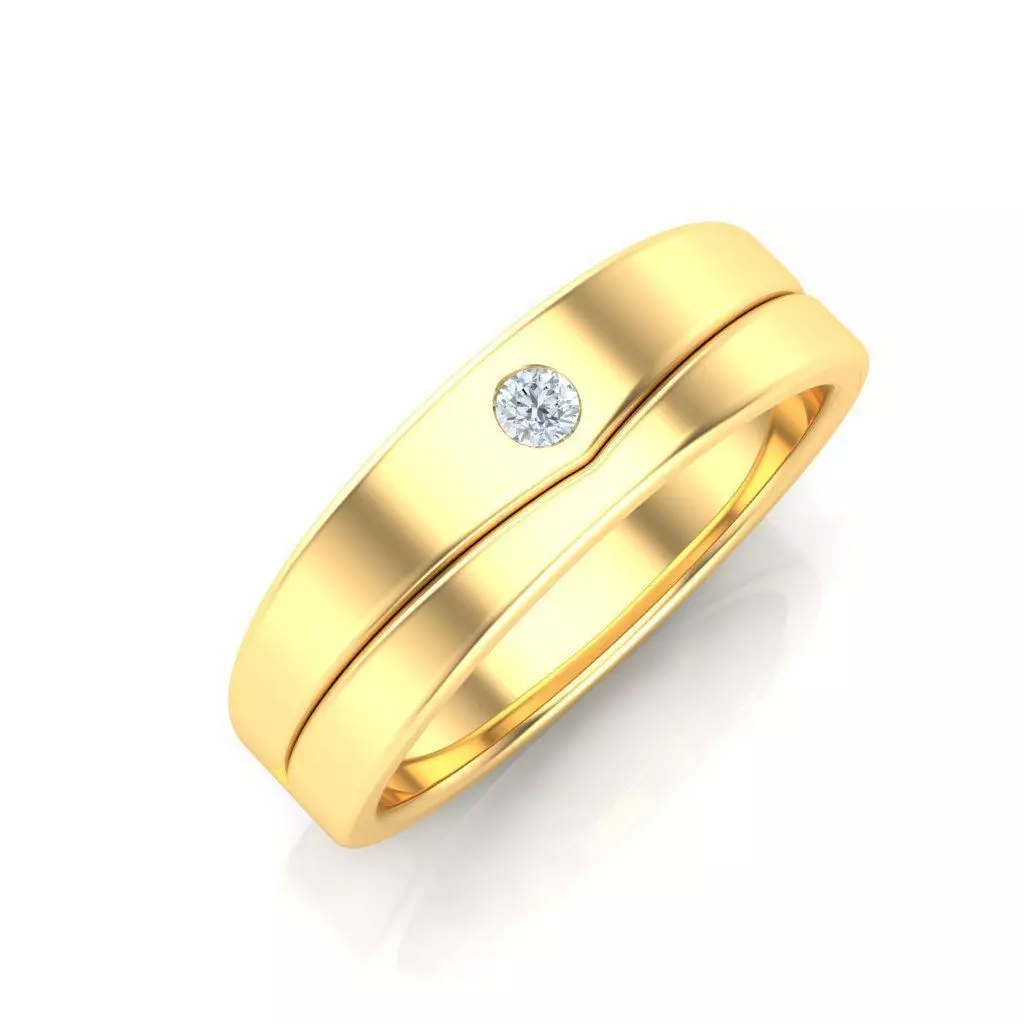 Ring For Men STL Ready For Print 1MR066 3D model_0