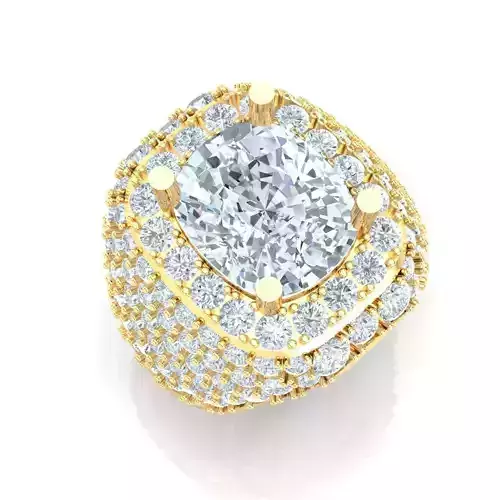 Ring For Men STL Ready For Print 1MR065