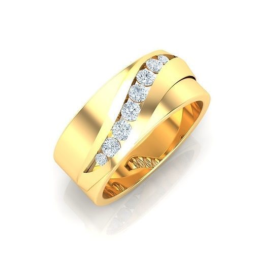 Ring For Men STL Ready For Print 1MR064 3D model