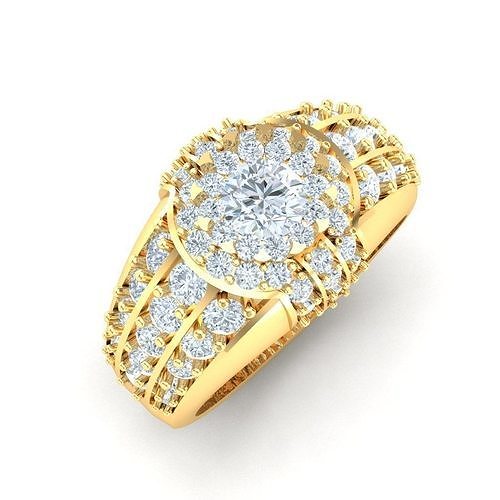 Ring For Men STL Ready For Print 1MR062 3D model