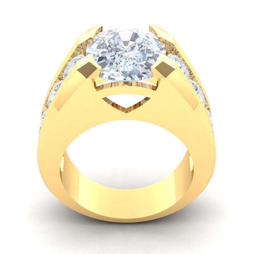 Ring For Men STL Ready For Print 1MR059 3D model_5