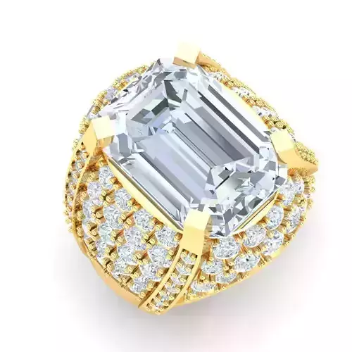 Ring For Men STL Ready For Print 1MR055