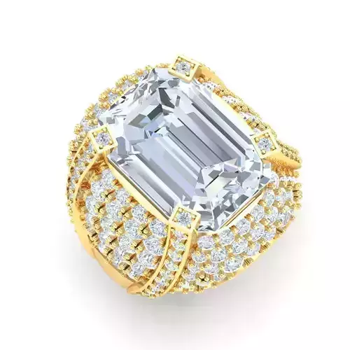 Ring For Men STL Ready For Print 1MR051