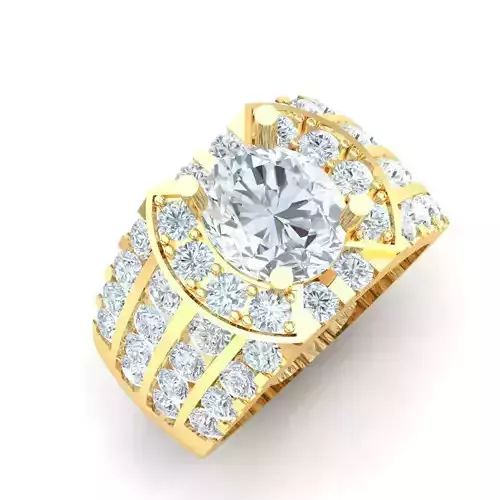 Ring For Men STL Ready For Print 1MR050