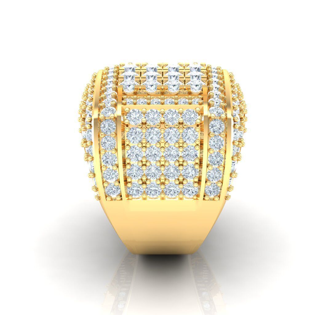 Ring For Men STL Ready For Print 1MR048 3D model_1