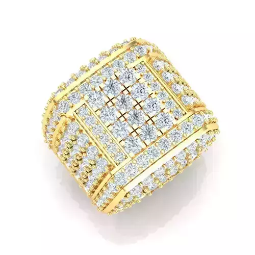 Ring For Men STL Ready For Print 1MR048